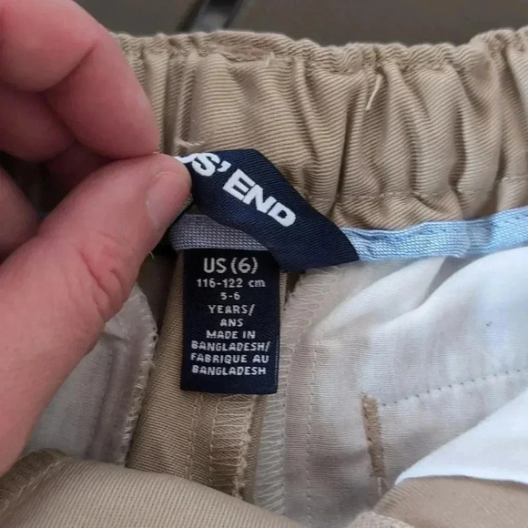 Land's End boys khaki shorts - Picture 6 of 8